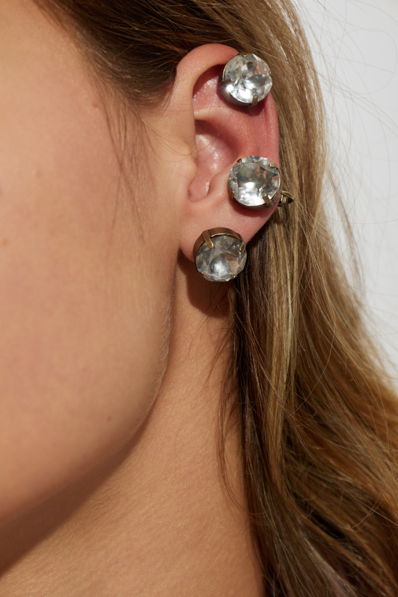 Balenciaga Set: earring, two clip-ons | Men's | Vitkac